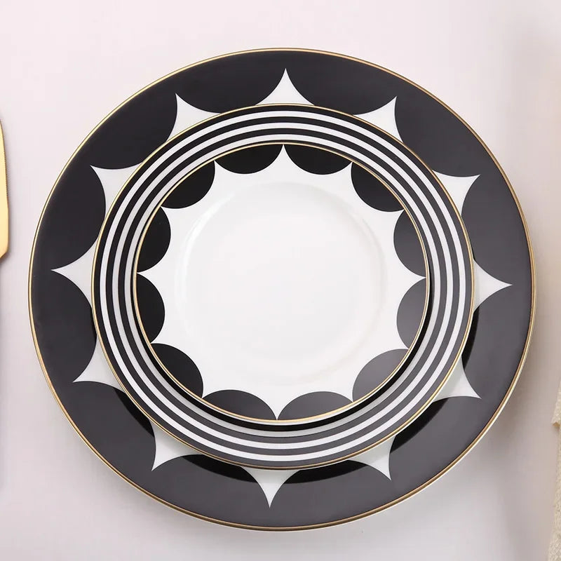 Monochrome Laureate 10.5 inch Plate