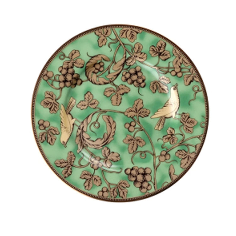 Canopy Aviary Bone China Tea Set for One – Cup Set & Plates