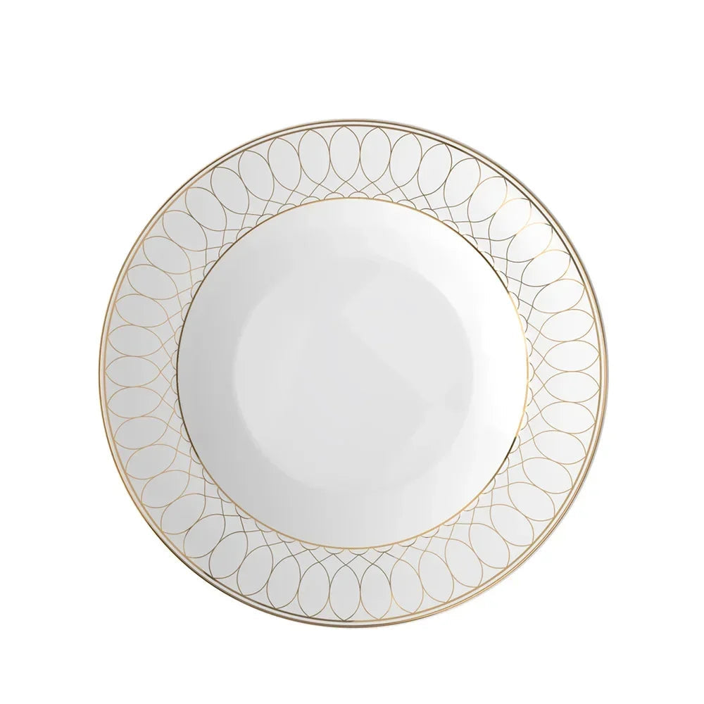 Luxe Ivory Lattice Bone China Geometric 5‑Piece Tea Set for Two – Essential Teapot & Cup Set