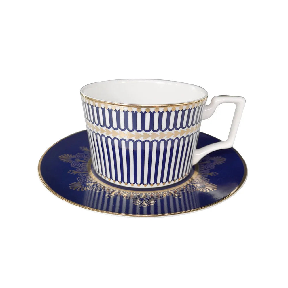 Regency Stripe Cup & Saucer Set - 275ml