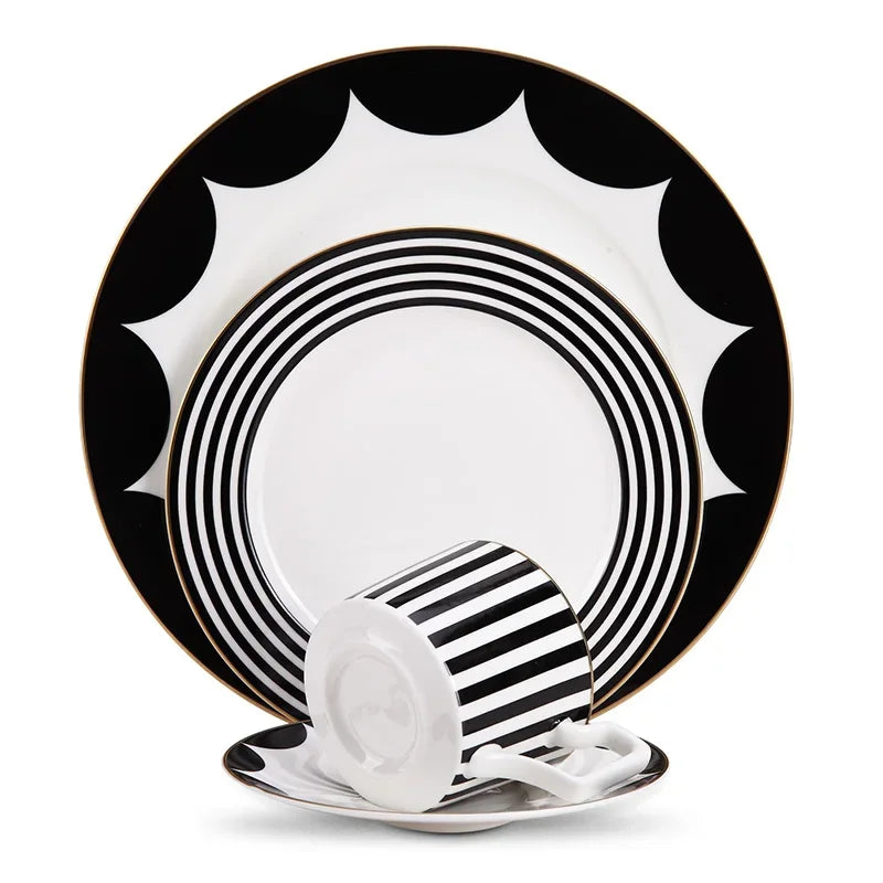 Monochrome Laureate 10.5 inch Plate