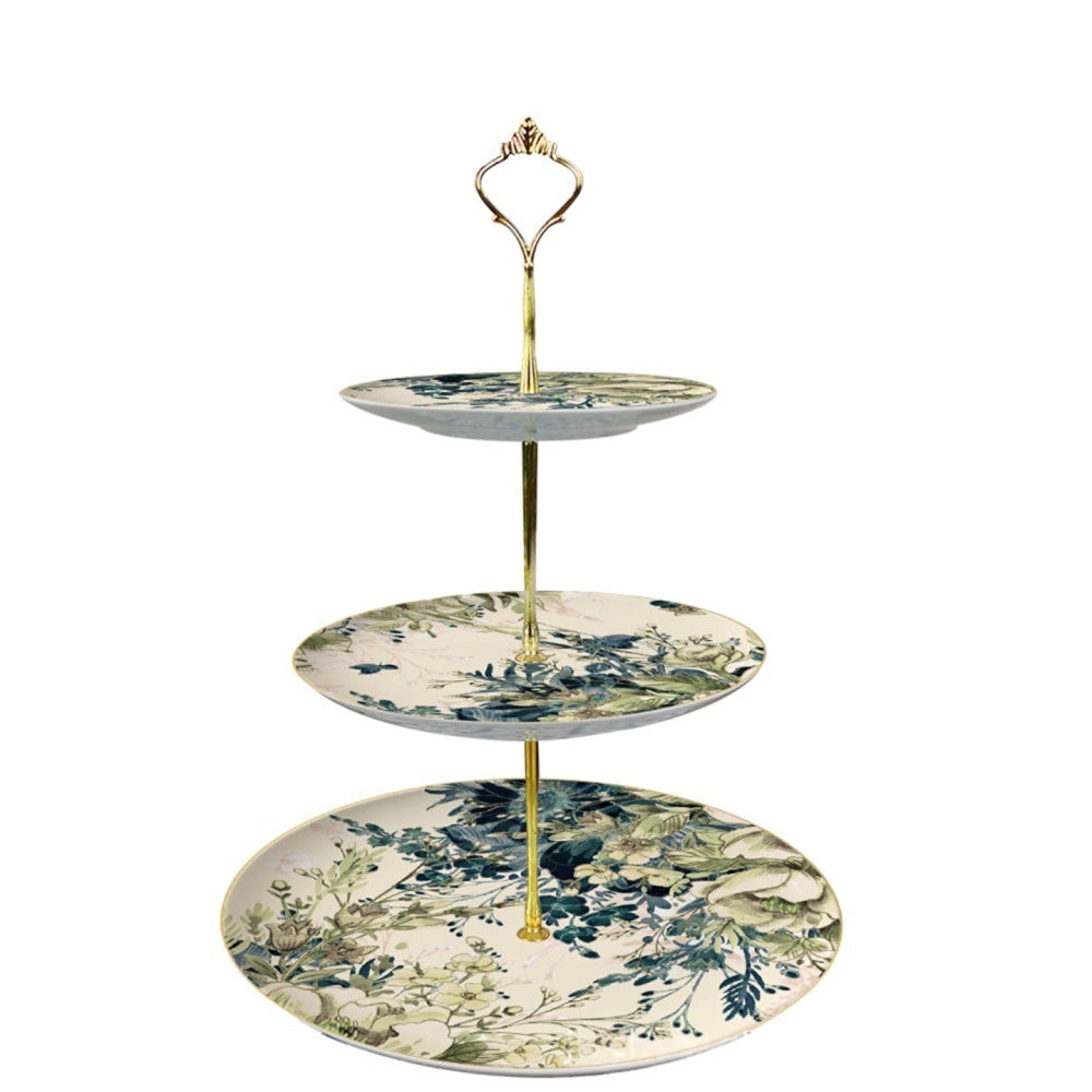Elysian Garden Fine Bone China Dinner Plate Set