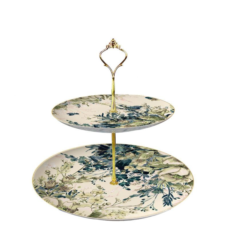 Elysian Garden Fine Bone China Dinner Plate Set